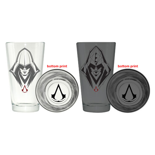Assassins Creed Faces Pint Glass 2-Pack
